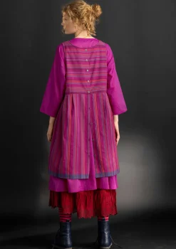 Schürzenkleid „Ava“ aus Bio-Baumwollgewebe