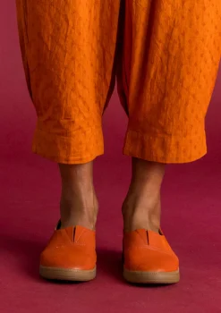 Schuhe aus Nubukleder