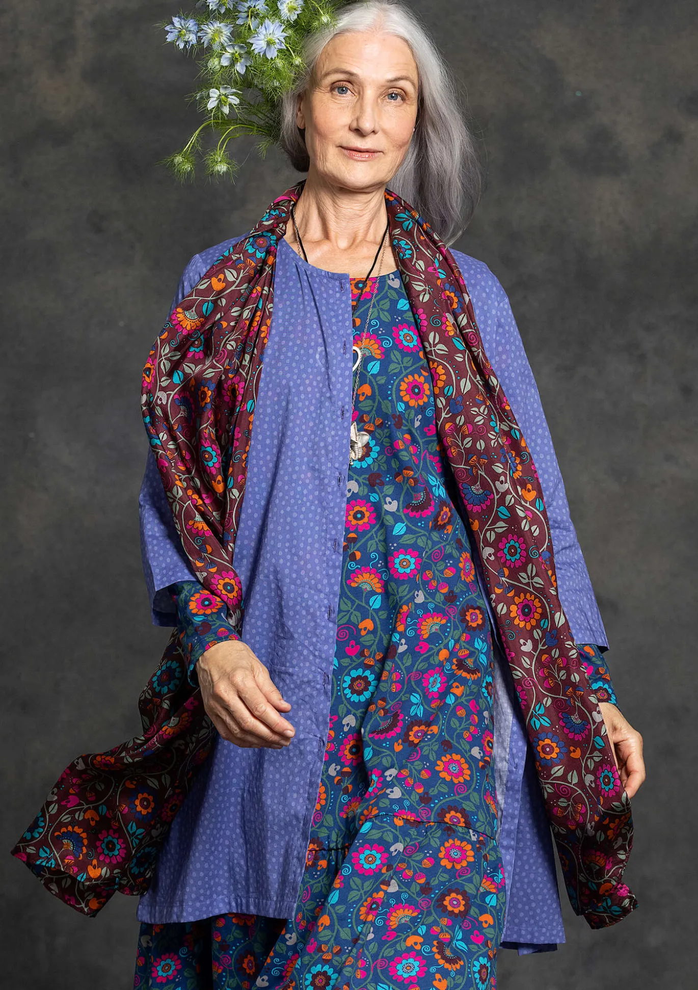 Seidenschal „Rupangi“