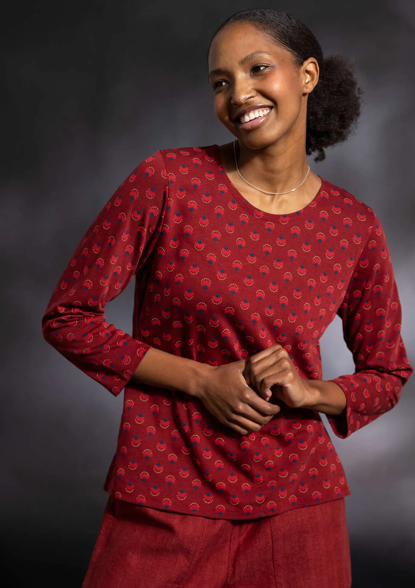 Shirt „Sigrid“ aus Bio-Baumwolle/Lyocell