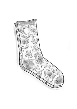 Socken „Astrid“ aus Bio-Baumwolle