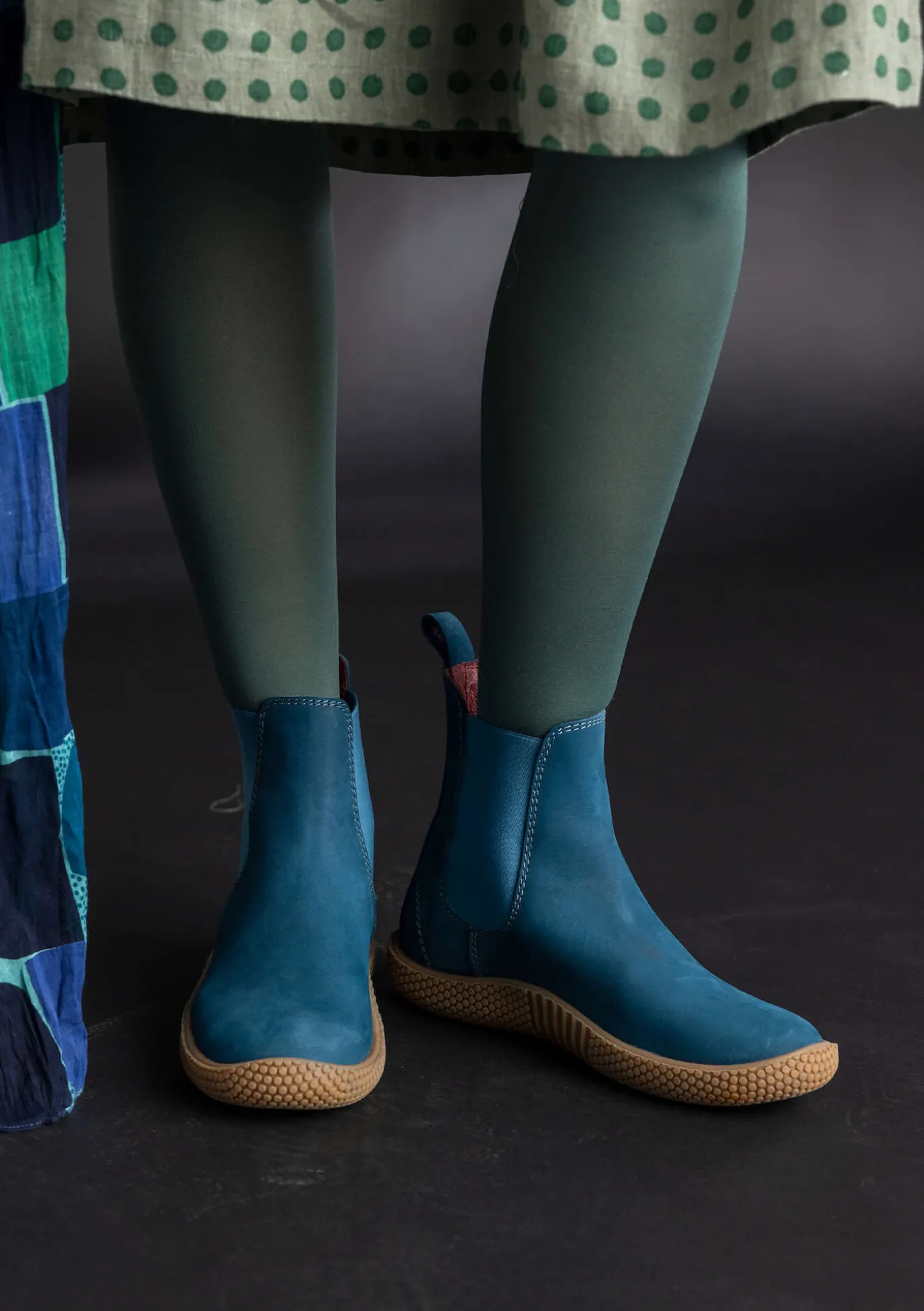 Stiefeletten aus Nubukleder