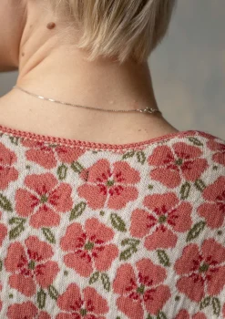 Strickjacke „Anemone“ aus Bio-Wolle