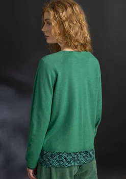 Strickjacke aus Bio-Wolle