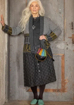 Strickjacke „Edda“ aus Recycling-Wollgemisch