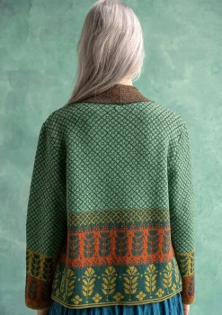 Strickjacke „Edda“ aus Recycling-Wollgemisch