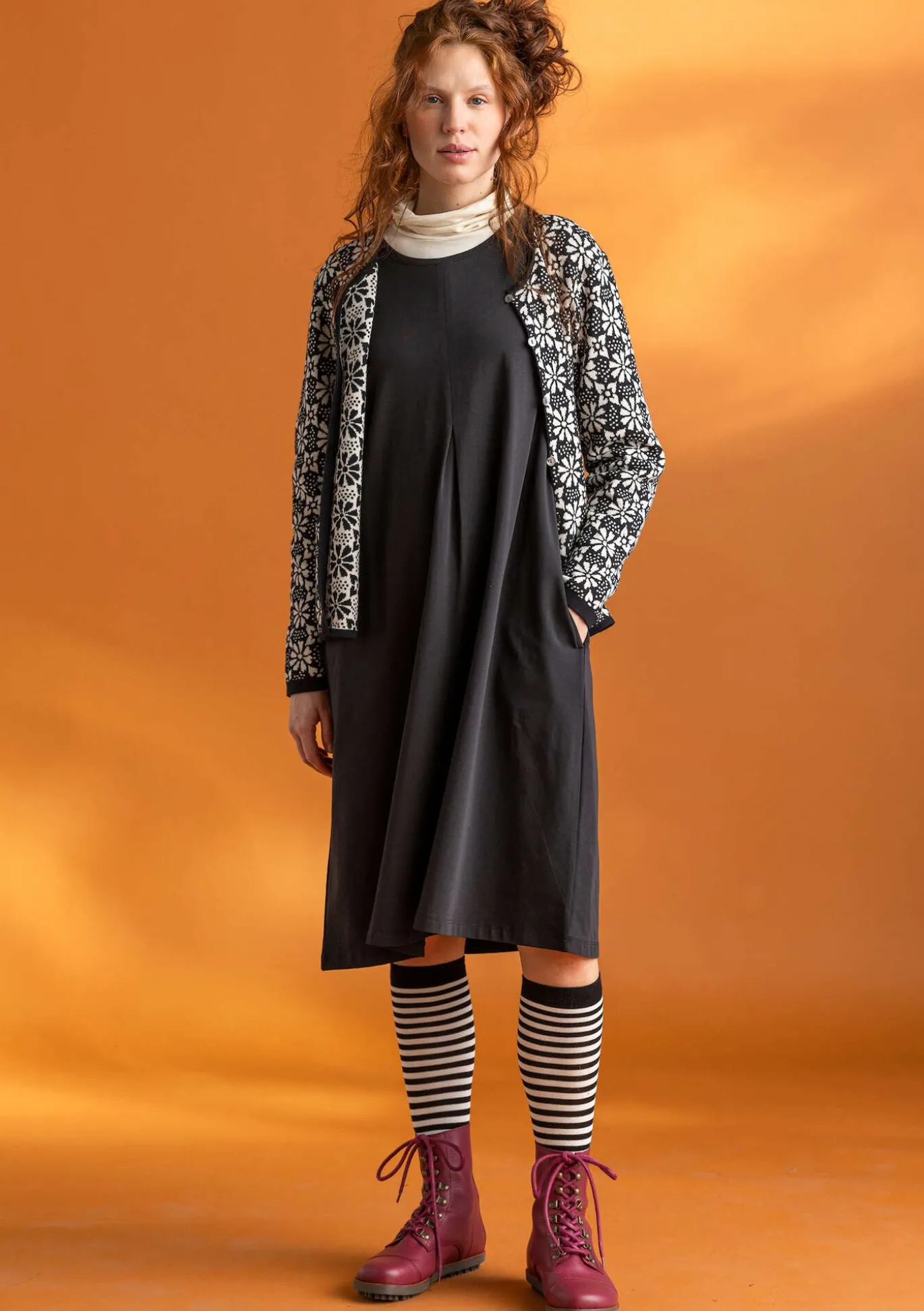 Strickjacke „Freja“ aus Bio-/Recycling-Baumwolle