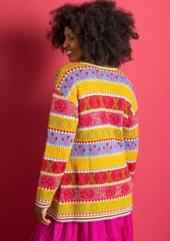 Strickjacke „Klara“ aus Bio-/Recycling-Baumwolle