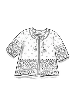 Strickjacke „Noon“ aus Wolle/Lyocell