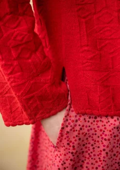 Strickjacke „Nova“ aus Lammwolle