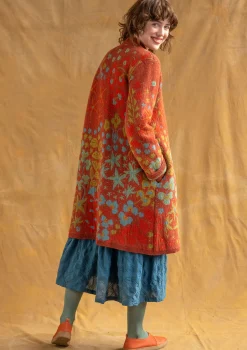 Strickmantel „Saga“ aus Recycling-Wolle