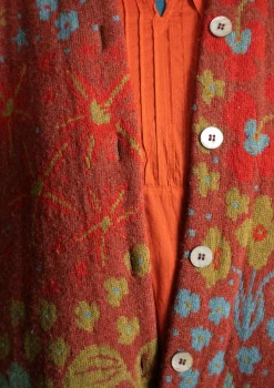 Strickmantel „Saga“ aus Recycling-Wolle