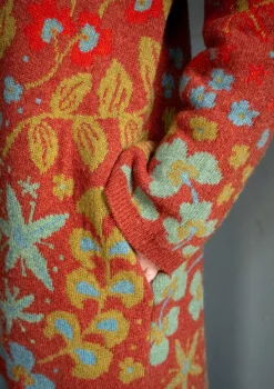 Strickmantel „Saga“ aus Recycling-Wolle