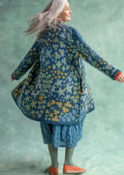 Strickmantel „Saga“ aus Recycling-Wolle