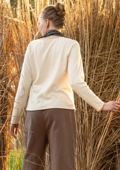 Strickpullover aus Bio-/Recycling-Baumwolle