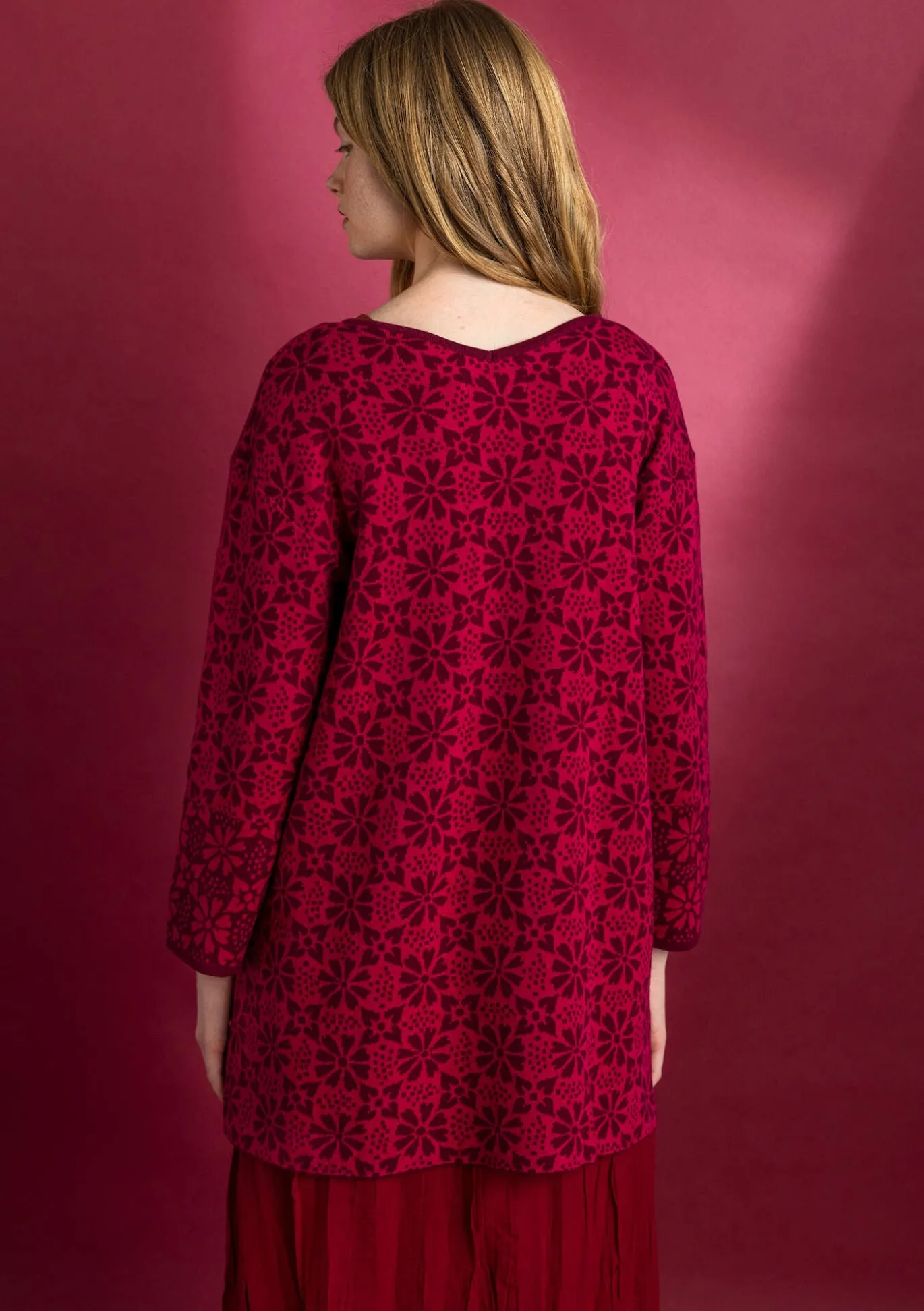 Stricktunika „Freja“ aus Bio-/Recycling-Baumwolle