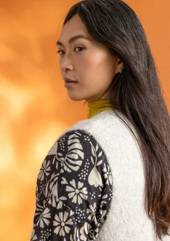 Strickweste aus Alpakagemisch