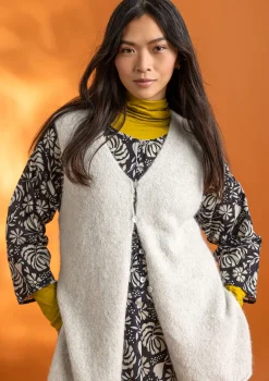 Strickweste aus Alpakagemisch