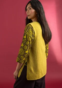 Strickweste aus Alpakagemisch