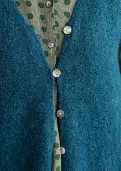 Strickweste aus Alpakagemisch