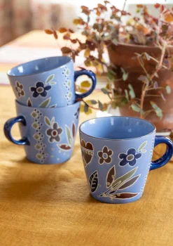 Tasse „Flower pots“ aus Keramik
