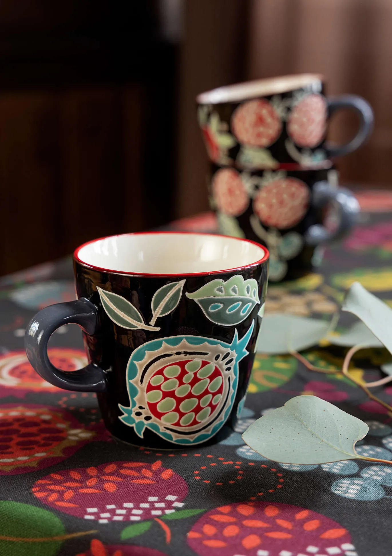 Tasse „Fruits“ aus Keramik