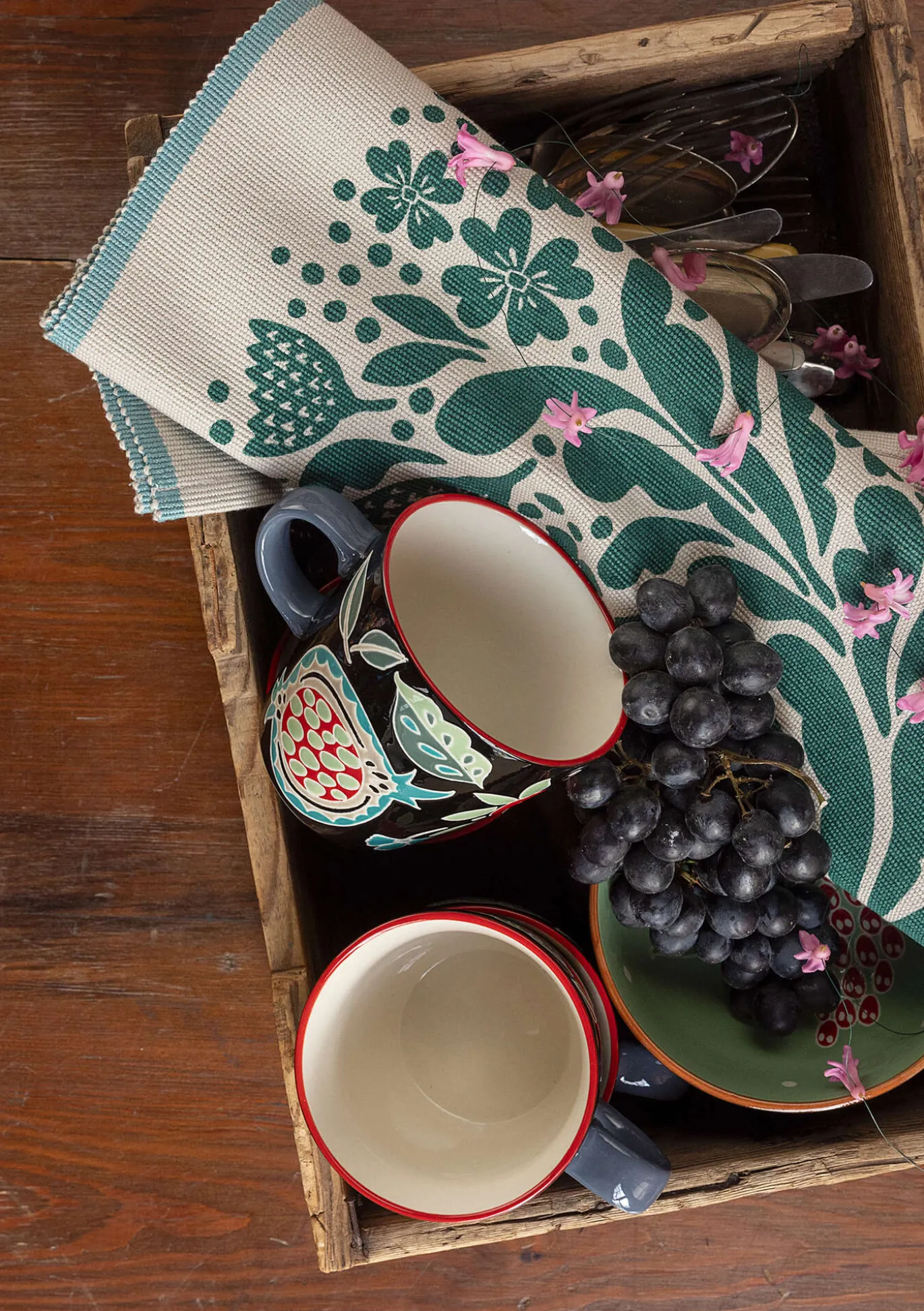 Tasse „Fruits“ aus Keramik