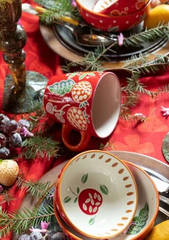 Tasse „Fruits“ aus Keramik