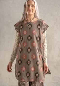 Tunika „Harda“ aus Baumwollgewebe