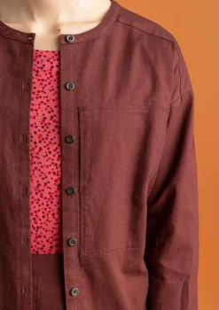 Twillbluse aus Bio-Baumwolle