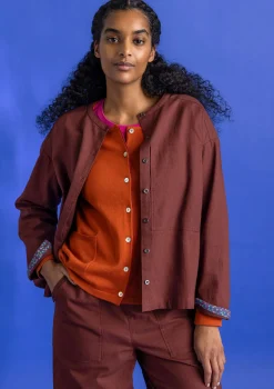 Twillbluse aus Bio-Baumwolle