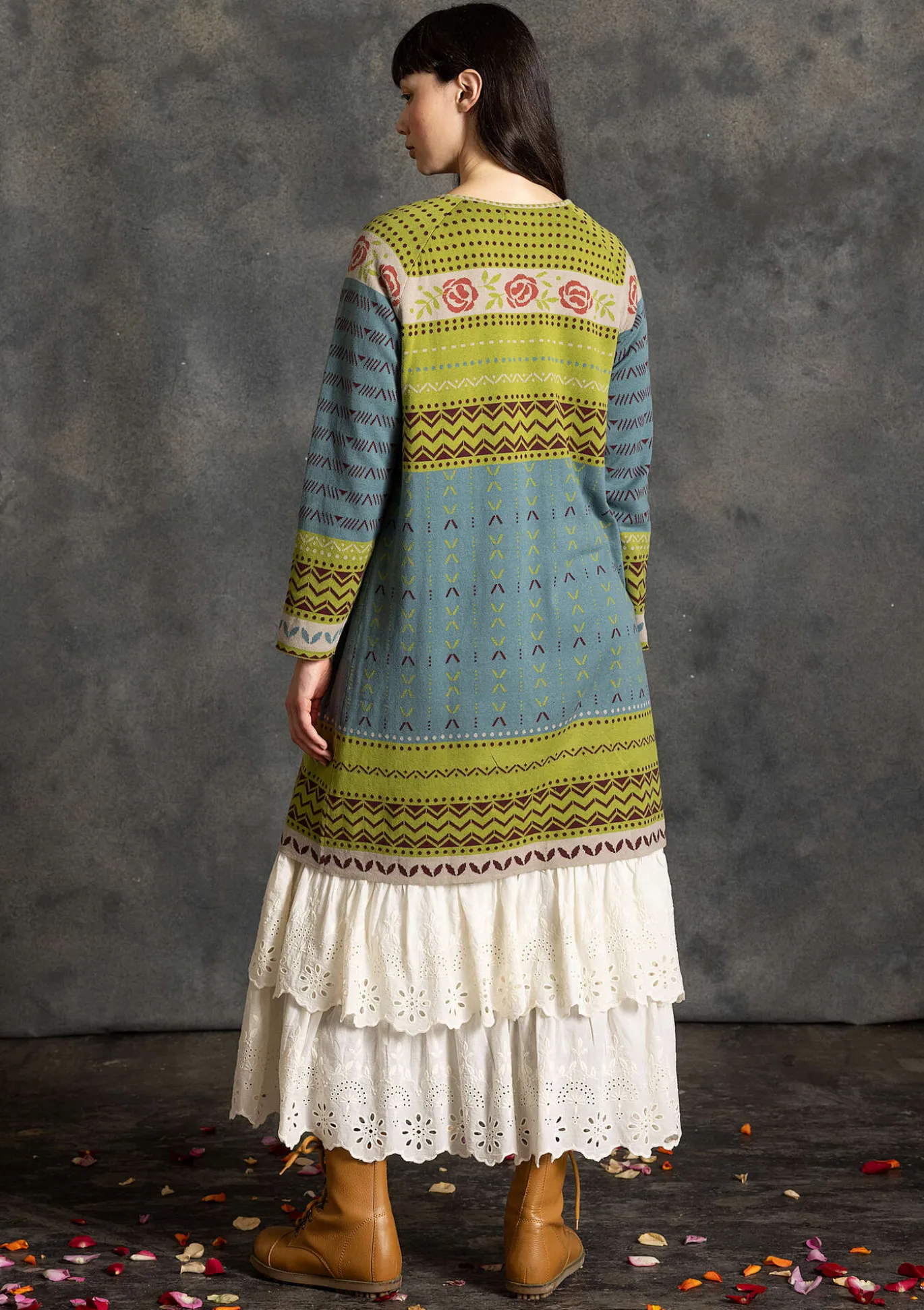 Unterrock aus Bio-Baumwollgewebe