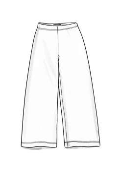 Velourshose aus Bio-Baumwolle/Recycling-Polyester