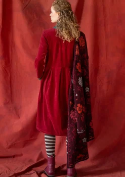 Velourskleid „Fyrverkeri“ aus Bio-Baumwolle/Recycling-Polyester