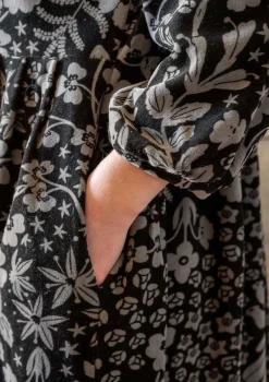 Velourskleid „Katla“ aus Bio-Baumwolle/Recycling-Polyester