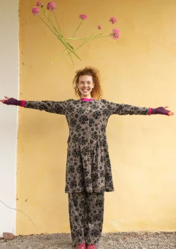 Velourskleid „Selma“ aus Bio-Baumwolle/Recycling-Polyester