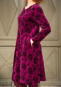 Velourskleid „Selma“ aus Bio-Baumwolle/Recycling-Polyester