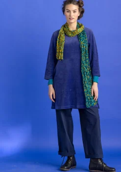 Velourstunika aus Bio-Baumwolle/Recycling-Polyester