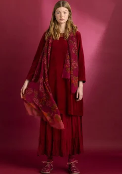 Velourstunika aus Bio-Baumwolle/Recycling-Polyester