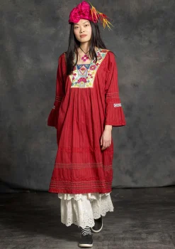 Webkleid „Kristina“ aus Bio-Baumwolle