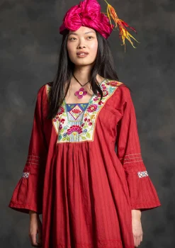 Webkleid „Kristina“ aus Bio-Baumwolle