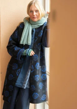 Wendemantel „Aria“ aus gefilztem Wollstrick