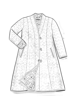 Wendemantel „Kavita“ aus Bio-Baumwolle