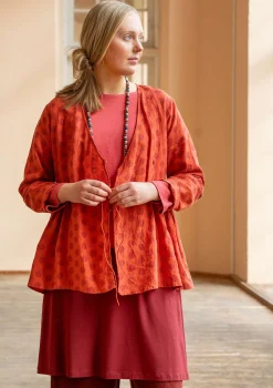 Wickelbluse „Piccolo“ aus Leinen